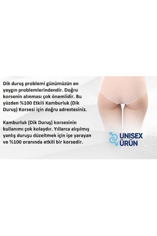 Dik Duruş Korsesi Bel Sırt Korse Kamburluk Önleyici Posturex Hamilelik Sonrası Korsesi