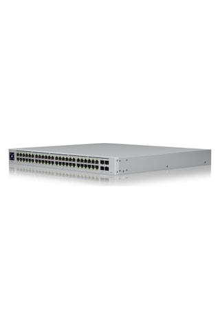 Ubiquiti USW-PRO-48-POE 48 Port Gigabit 48 Port Poe 600W +4 Port 10 GigaBit SFP Metal Kasa Yönetilebilir Switch