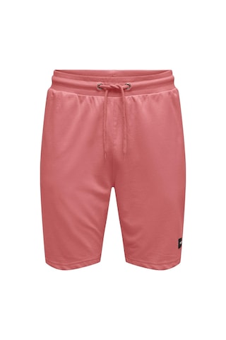 Only & Sons Erkek Onsneıl Belden Bağlamalı Pamuk Şort 22015623 Gül Kurusu Gülkurusu
