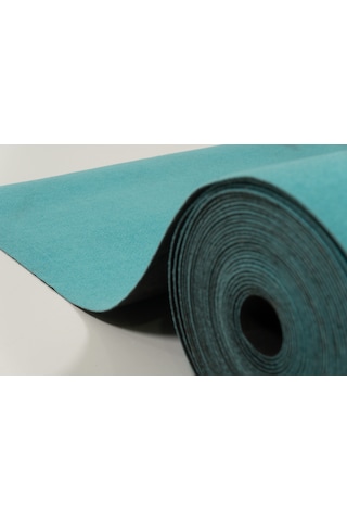 Rulo Paspas, Protokol Turkuaz Halılı Paspas, 90 Cm.x1 Mt.