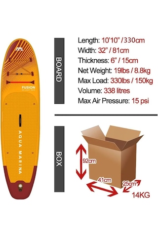 Aqua Marina Fusion Şişme Isup Stand-up Paddle Board 330cm