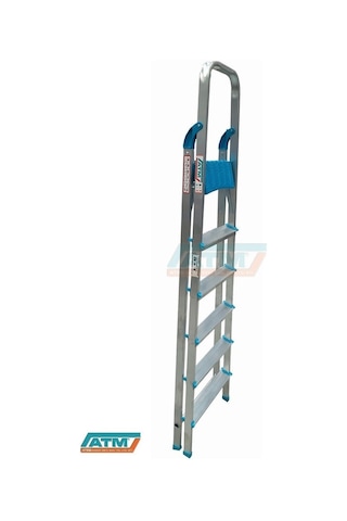 ALMERA 5+1 TEK ÇIKIŞLI ALUMİNYUM MERDİVEN