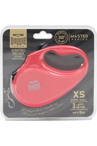 Doggie  Otomatik Köpek Tasması Master Seri Xs Pink Pembe