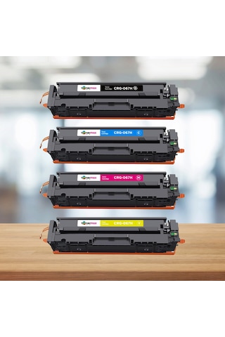 Canon Crg-067h Uyumlu, Toner Takım / Lbp-631cw - Lbp-633cdw - Mf-651cw - Mf-655cdw - Mf-655cx - Mf-657cdw