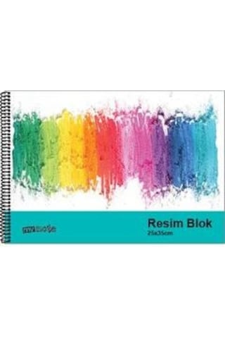 Umix My Note Spiralli Resim Defteri 25x35 120 G 2092