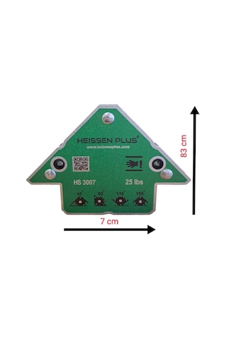 Heissen Plus Kaynak Için Manyetik Gönye 3007