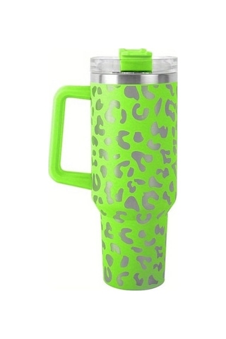 Didadodo Yeni Termos Mor Bardak - Paslanmaz Çelik, Pipetli, Büyük, Taşınabilir, 304 Wy Mor Mor, Yüksek Kapasiteli Mor