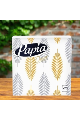 Papia Decor Peçete 20 Yaprak 3'lü