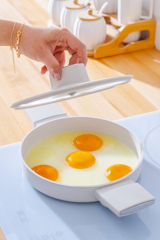 Acar Ultimate Pro Silikon Kapaklı 2'li Sahan Set Beyaz