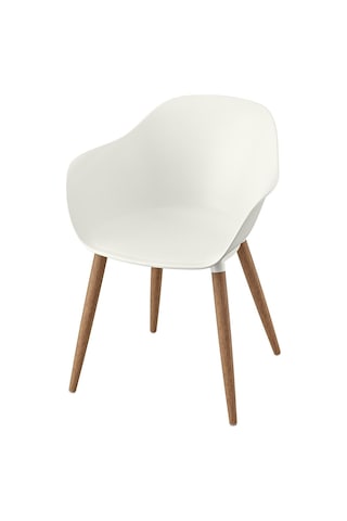 Kolçaklı Sandalye, Beyaz Beyaz