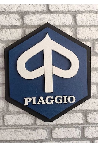Pıaggıo Logo 50x50 Logo Pıaggıo Marka Logosu 3d Pıaggıo Logo Strafor Logo 50 x 50