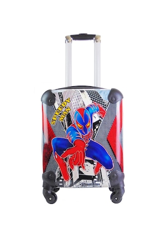 Protocol London Spiderman Speedy Man Erkek Çocuk Valizi Siyah