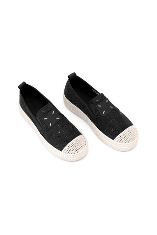 Elit Fls009-02t Kadın Casual Ayakkabı Siyah Siyah