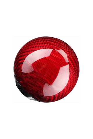 Moveevo Kırmızı Metal Evrensel Vites Topu, 3 Adaptörlü 7mm,9mm,9mm , Dayanıklı Malzeme, Manuel Vitesli Araçlar İçin Sk026-1 Kırmızı