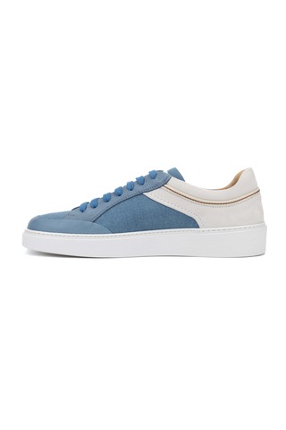 Redwood Erkek Deri & Tekstil Mavi Sneakers & Spor Ayakkabı 1022 16486 Erk Ayk Y24 Jeans Mavi