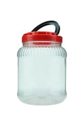 Pet Kavanoz 2 Litre 4 Adet