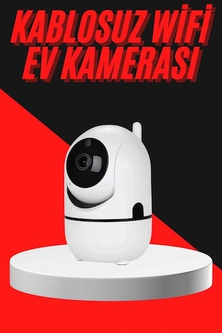 Mey Najmaddin Baby Kamera Kablosuz 720p Beyaz 360 Derece Wifi Kamera Full Hd 1080p Najmaddin
