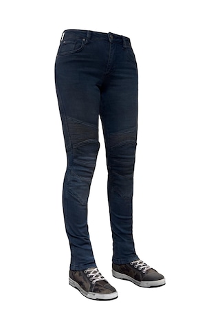 Thebikerjeans Evo Ultra Flexi Dark Blue Korumalı Motosiklet Kot Pantolonu Kadın