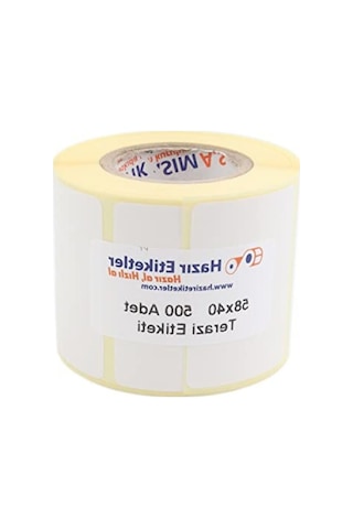 Eko Termal Terazi Etiketi - 58mm X 40mm - 500 Adet Ruloda 10