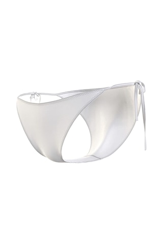 Calvin Klein Strıng Sıde Tıe Cheeky Bıkını-7379 Whıte