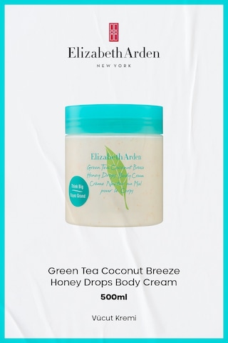 Elizabeth Arden Green Tea Coconut Breeze Honey Drops Hindistan Cevizli Yoğun Nemlendirici Vücut Kremi 500 ML