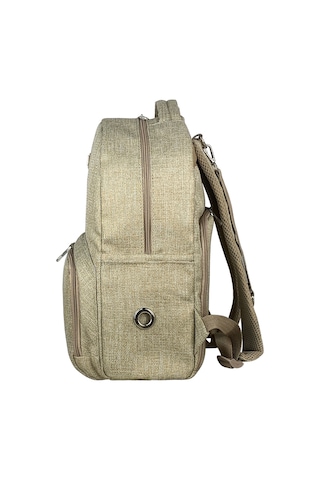 Duo Backpack For Mothers Anne Bebek Bakım Sırt Çantası Bej