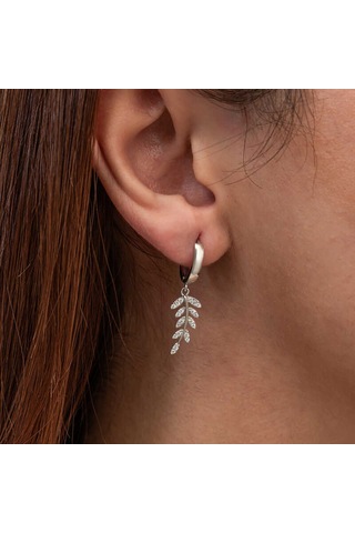 Artsmagazinmücevher Gümüş Sallantılı Başak Kadın Küpe