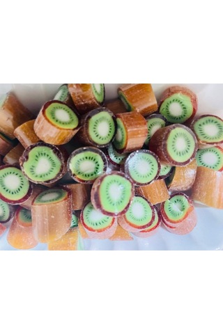 Kivi Desenli Lolly Şeker 1000 Gr.