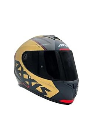 Motosiklet Full Face Draken S Mat Kırmızı-kahverengi A9 V.2 Motor Kaskı Çok Renkli