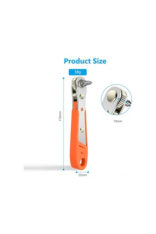 Geeksen 21 Parça Mini Ratchet Anahtar Seti - 36 Dişli 1/4" Antremanlı - Dar Boşluklar İçin - Manyetik Uçlu - 9 Adet Soket + 60mm Bağlantı Kolu