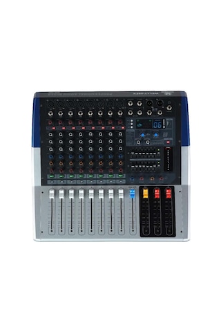 Maxword Welly-08fx Power Mixer 2x800w 8 Kanal 2x7 Bant Ekolayzır 99 Dsp Efekt