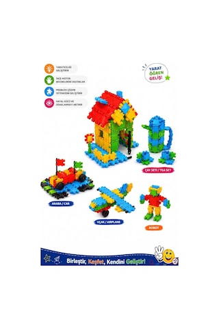 150 Parça Flexy Tangles Eğitici Blok Seti Motor Becerisi Geliştimini Destekleyen Oyun Seti