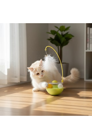 Runaway Zilli Kedi Otlu Hacıyatmaz Oyuncak Eğlenceli