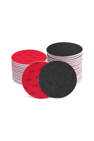 Symbee 18 Adet 5 İnç Yuvarlak Tepsi Yumuşak Fırça Zımpara Diskleri, Otomotiv Ahşap İşleme İçin Islak/kuru Kullanıma Uygun Zımparalar