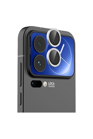 Zenviya21 Newface Xiaomi Mi 17 Pro Raze Metal Kamera Lens - Gümüş Zenya785 Renkli