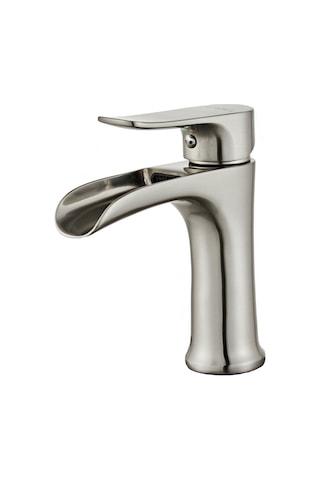 Fause Lavabo Bataryası Şelale Fırçalanmış Nikel Klb112-br Nikel