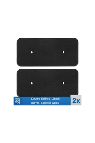 Çamaşır Kurutma Makinesi Süngeri 2'li Hoover Uyumlu Dyc8813b80,dyc8913b80,dyc88132bx80, Candy Evoc1379xb,evoc5810nbs,evoc59