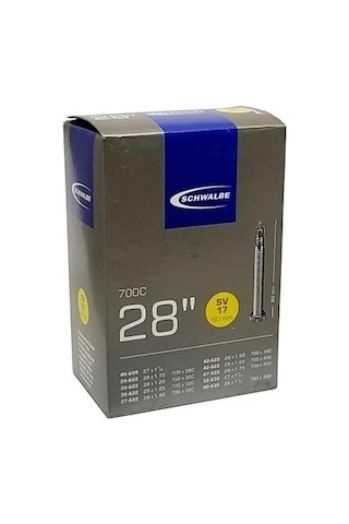 Schwalbe 700x28-47 Sv17 İğne Sibop İç Lastik 50mm Siyah