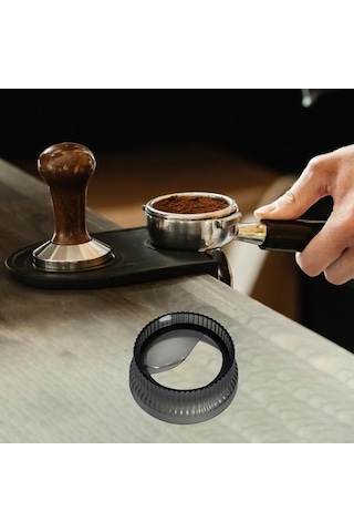 Trendooze Espresso Kullanımı İçin Gerekli Siyah Araç Multifonksiyonel Pratik Dozaj Kahve Takımı Siyah