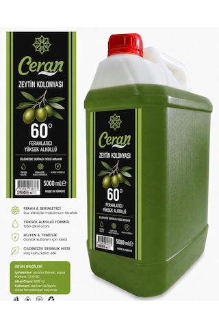 Zeytin Kolonyası 5 Litre Zeytin Kolonyası 5 Litre