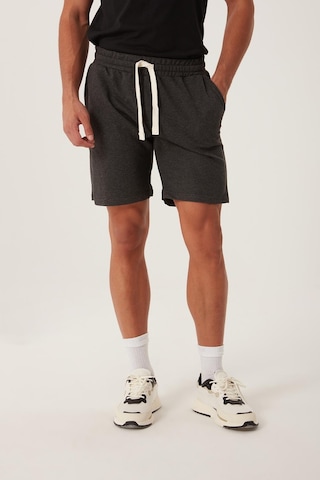 Erkek Golf Nakışlı 2 Iplik Şort Antrasit