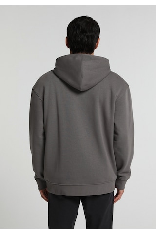 Colin's Colins Relaxed Fit Kapüşonlu Düz Erkek Gri Sweatshirt Cl1082263 Q1.v2 Dgr Koyu Gri