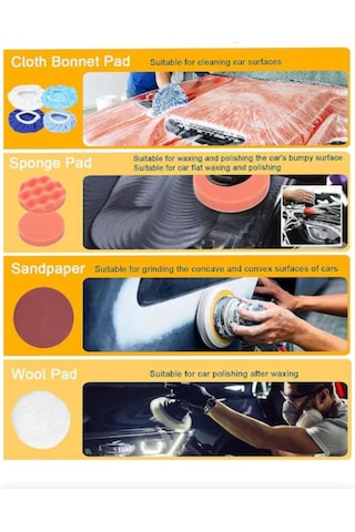 Branzeg BRZ47 Şarjlı Polisaj Makinesi