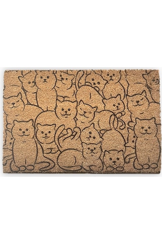 Coco Galia 40x60 cm KIL Paspas,Dekoratif Çok Amaçlı Iç ve Dış Kapı Paspası