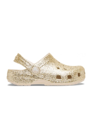 Crocs Classic Chunky Glitter Clog Kız Çocuk Terlik 211939 Altın