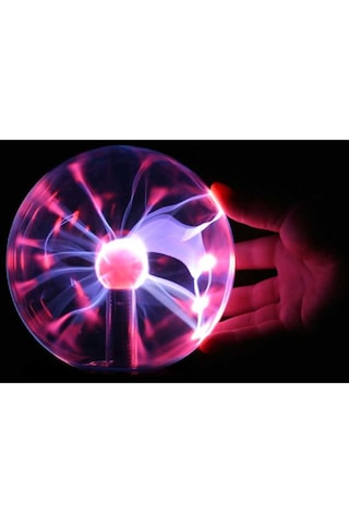 Sihirli Plazma Işık Küresi - Plasma Storm Lamp