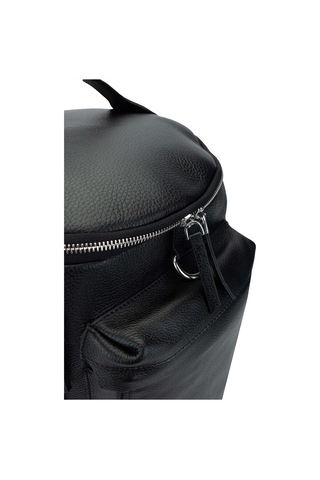 Tamer Tanca Unisex Hakiki Deri Siyah Floter Spor Çanta 949 1901 Bn Cnt Y25 Sıyah Fltr Siyah