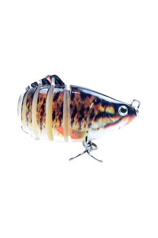 Reedark 3d Gözlü 7 Parçalı Bionic Yapay Yem - 10cm Dalışlı Vıb Crankbait 0.53oz
