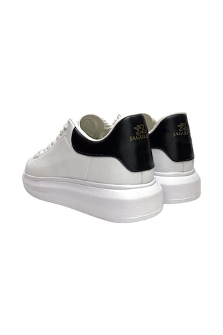 Unisex Yüksek Taban Günlük Spor Sneaker Ayakkabı Beyaz Siyah-beyaz Sıyah Beyaz - Siyah