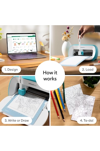 Cricut 2011825 Joy Çift Uçlu 0.4 Mm-1.0mm Marker Ultimate 20'li Paket 165-Koyu Yeşil